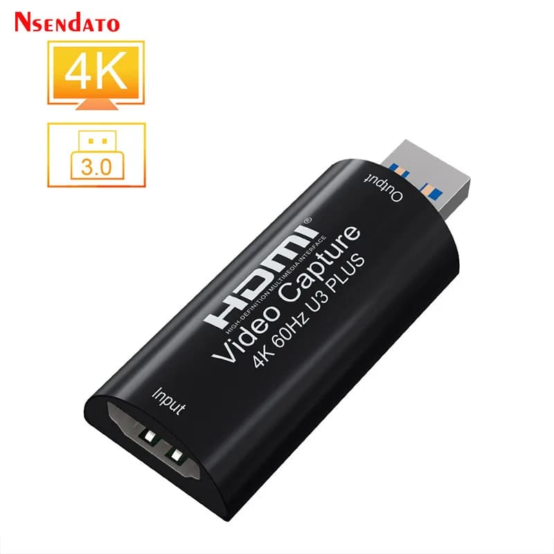 Scheda di acquisizione video USB 3.0 4K 60Hz 1080P 60fps USB3.0, dispositivo di acquisizione audio/video per giochi, per OBS, streaming live, PC, TV, monitor