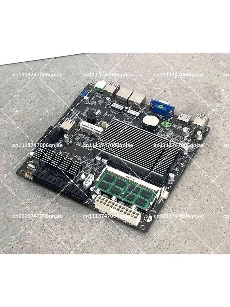 J1900 B75K9-ETH Mini ITX Motherboard for Storage Multi-Disk Server NAS