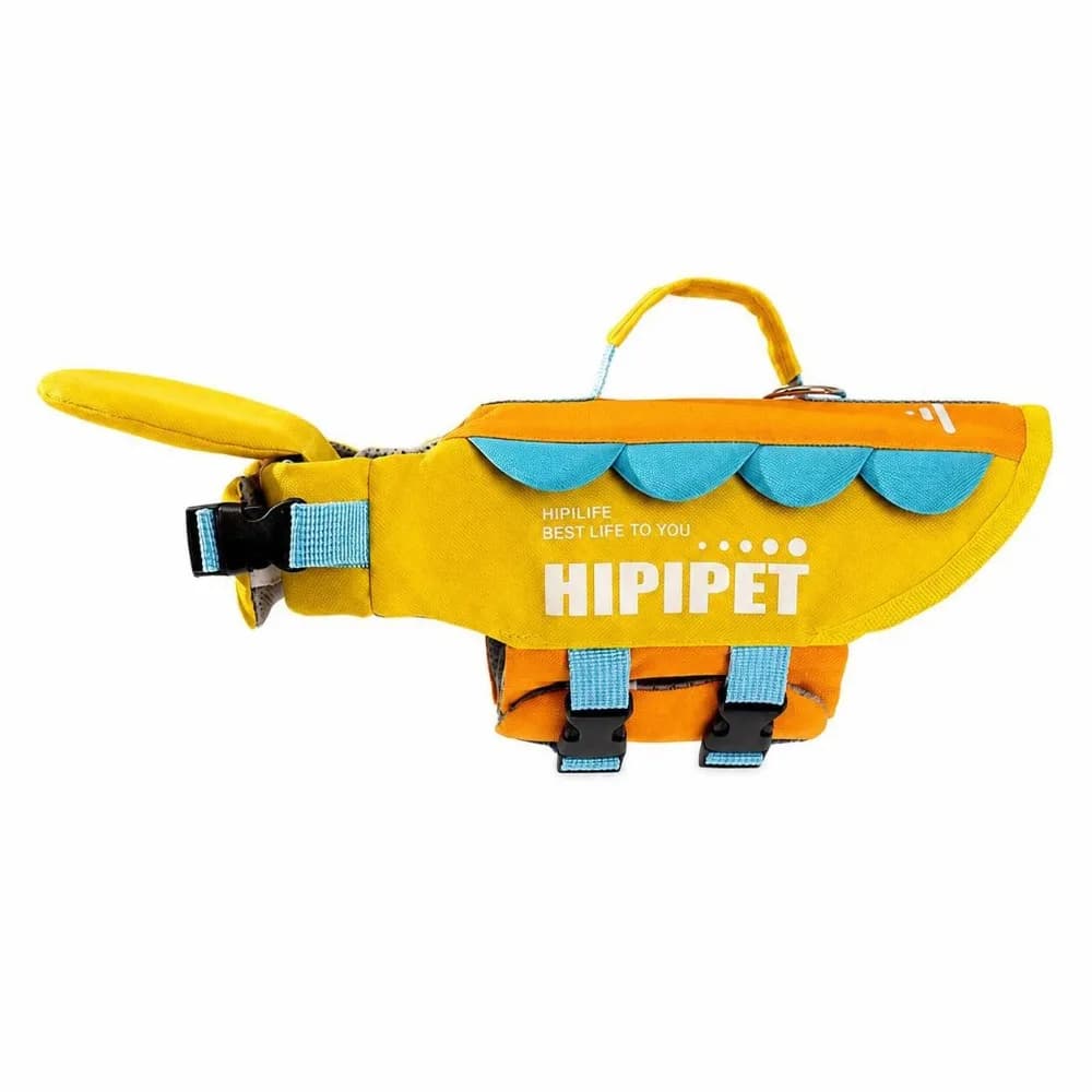 New Superior Buoyancy Dog Life Jacket Breathable Waterproof Dog Swimming Vest Towable Adjustable Dog Buoyancy Vest Pool Swimming