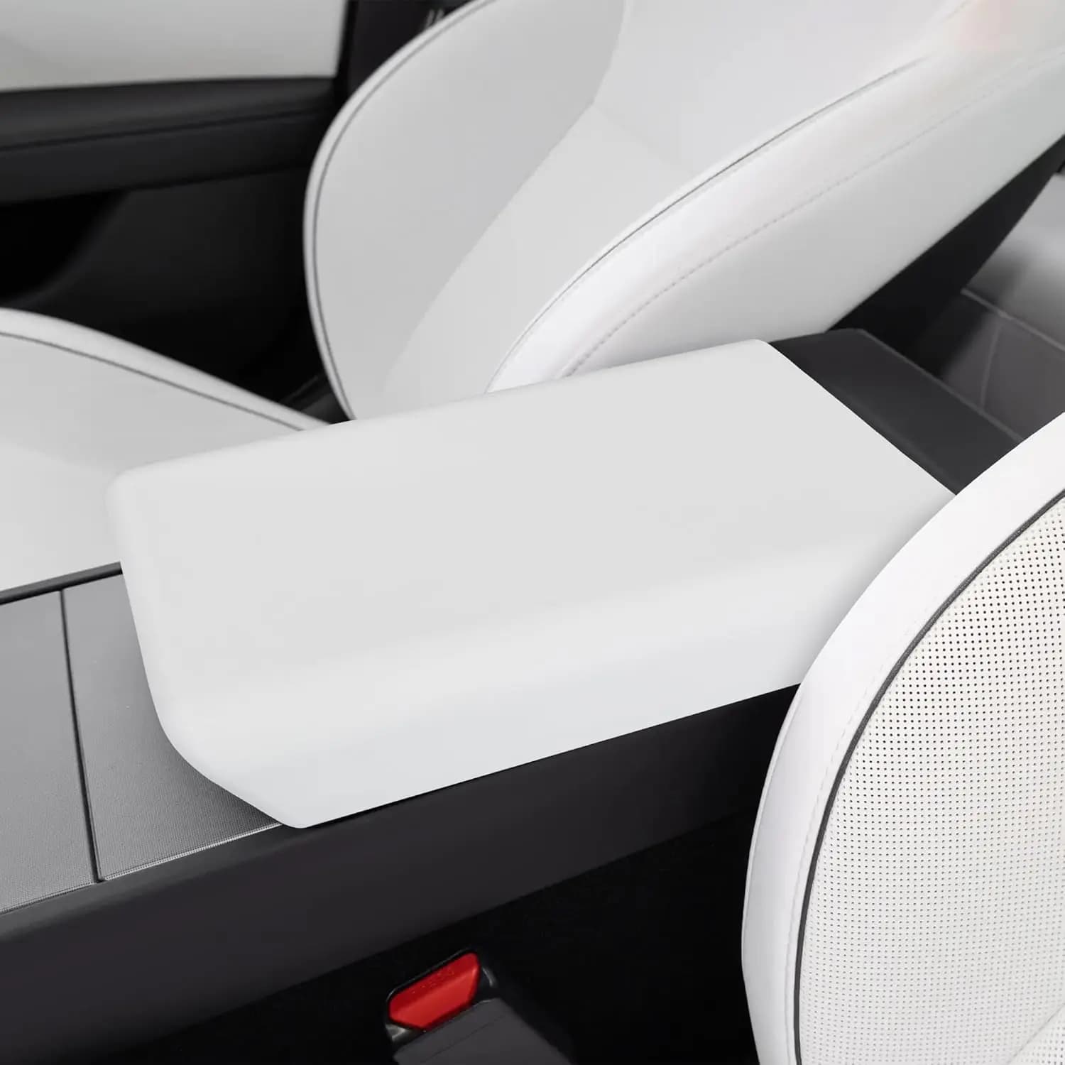 2025 2026 For Tesla Model Y Center Console Armrest Cover Juniper/Model 3 Highland Non-Slip Arm Rest Protector Accessories TPE
