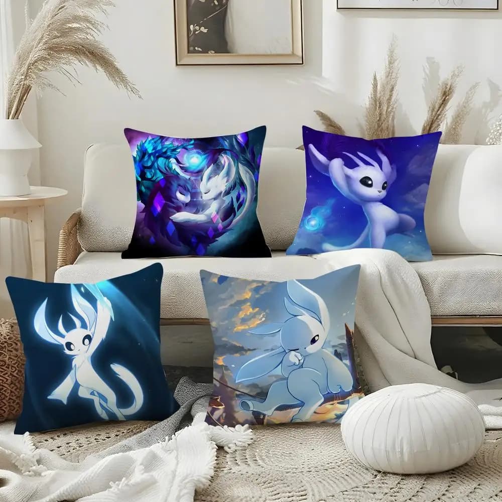 Ori And The Blind Forest Pillow Case Pillow Case Plush Fabric Soft Double Sided Print Home Sofa High Quality Cushion