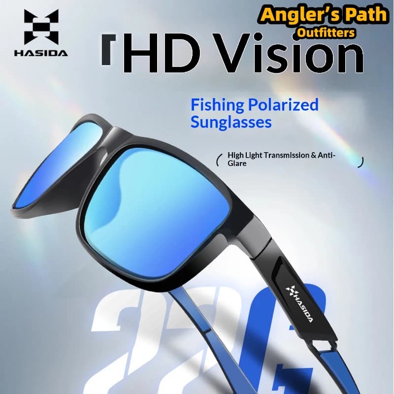HISTAR Polarized Fishing Sunglasses Uv Protection Windproof High Definition Clear View Outdoor Rock Fishing Lure Angling Eyewear