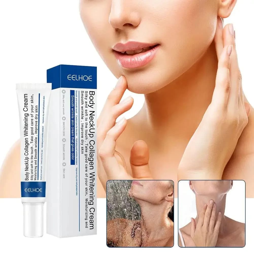 Hydrolyzed Collagen Neck Cream Face Lifting Smoothing Smoothener Lotion for Care Moisturizing Cream for neck rejuvenation