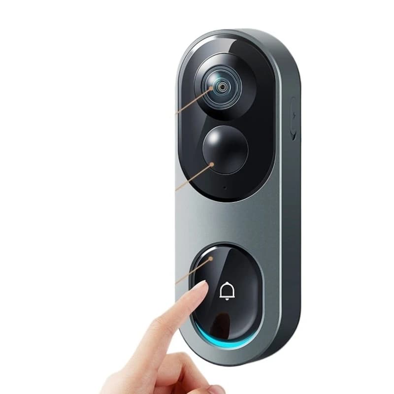 360 video doorbell, household electronic cat eye, door entry