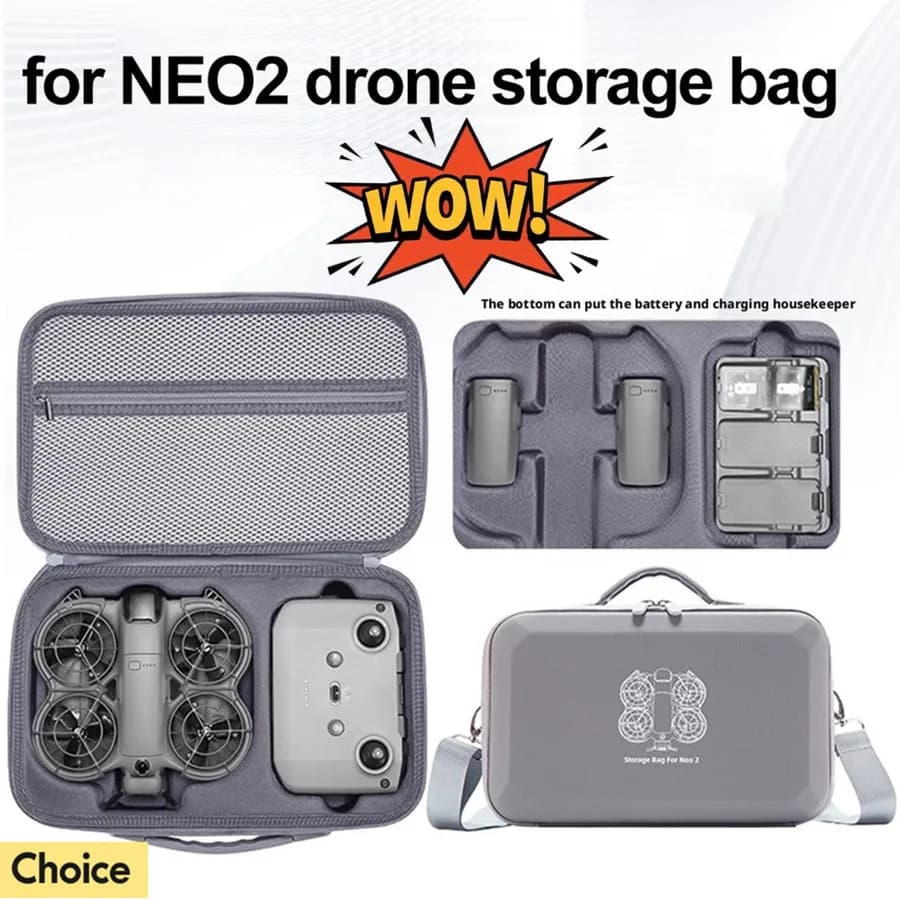 Protective case for DJI NEO 2 Waterproof portable drone accessory case