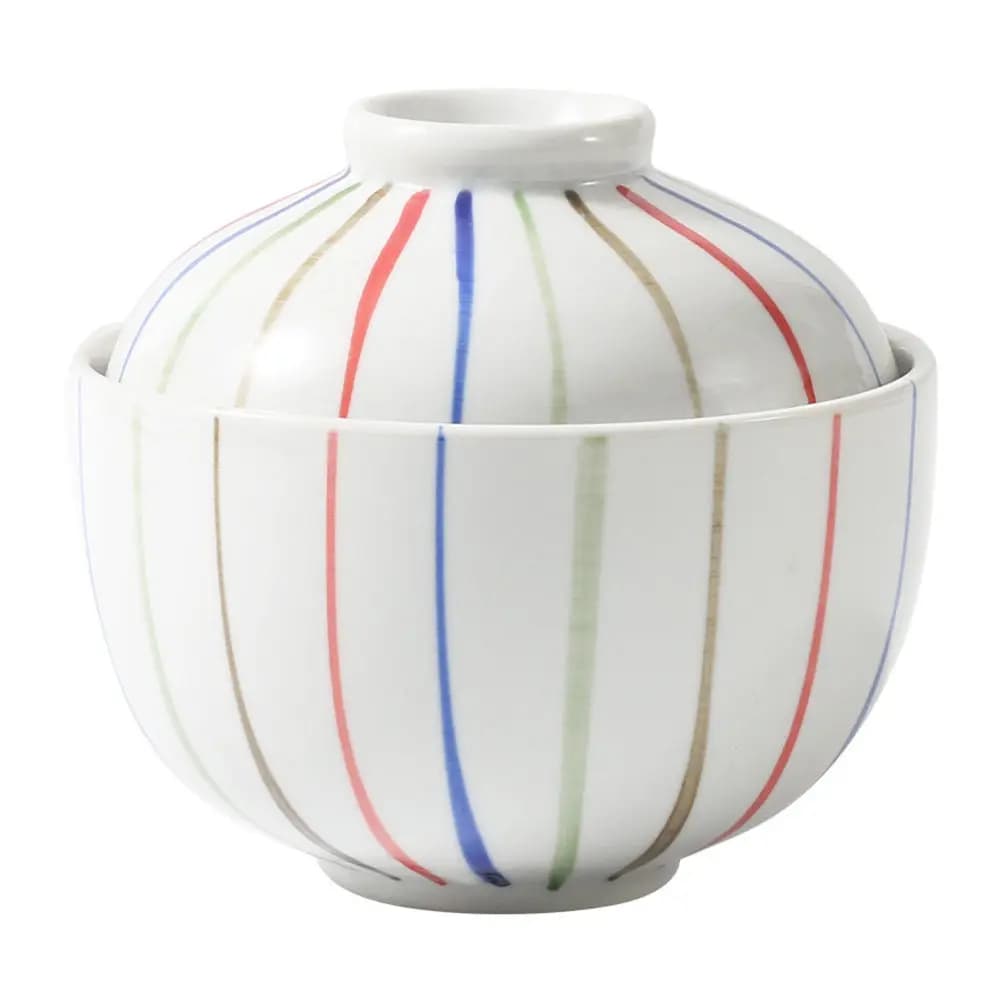 Pentola in Ceramica per Cottura a Vapore con Coperchio, Senza BPA, Ecologica, per Uova, Riso, Zuppe, Contenitori per Preparazione Pasti Sani