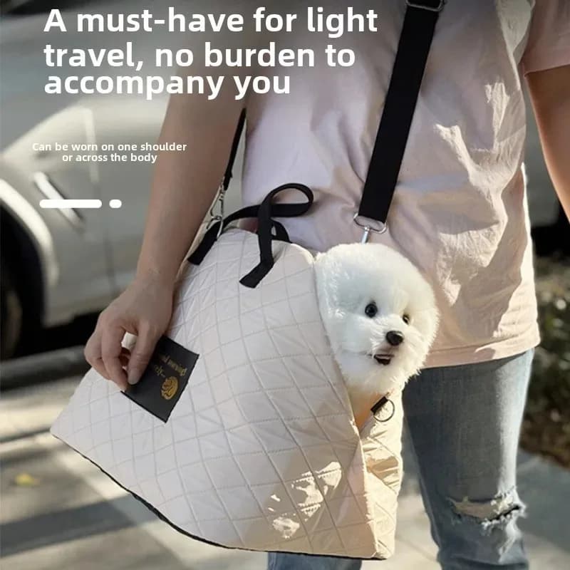 Borsa per il trasporto del cane per animali domestici di razza piccola Zaino per gatti portatile impermeabile transfrontaliero per il trasporto di animali domestici