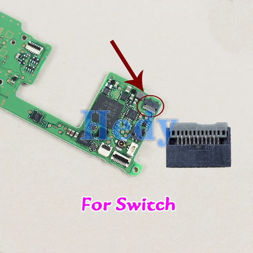 10PCS For Nintendo Switch Slide Rail Socket 11pin Railway Slider Plug For ND Switch Connector Game Replacement