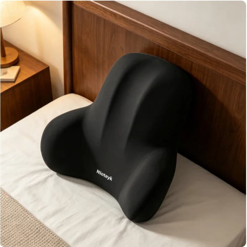 Memory Foam Car Neck Cushion Universal Lumbar Support Pillow Car Seat Waist Cushion Auto Accessories Summer Comfort Driving