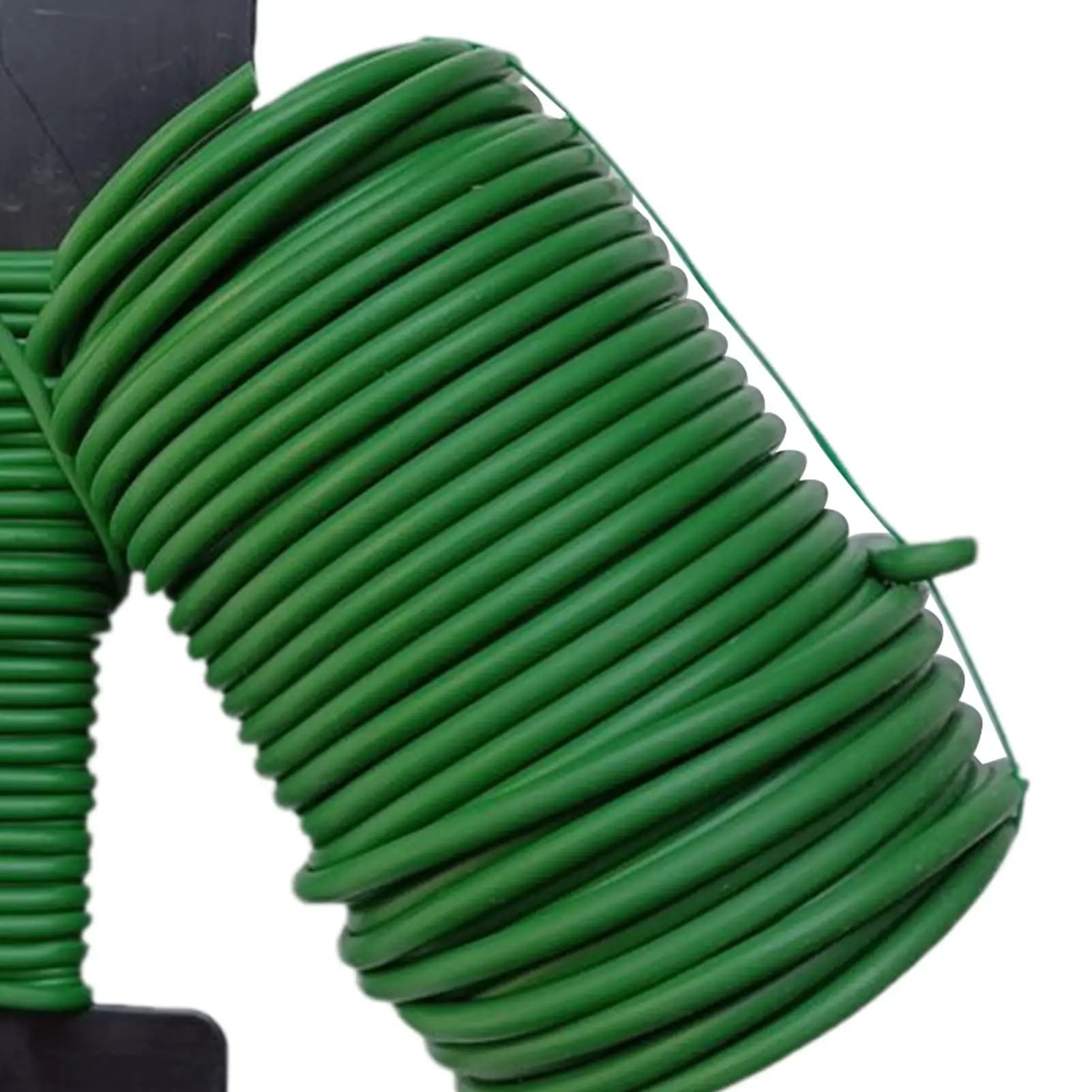 Fili per Giardinaggio da 10m, Filo Verde per Supporto Piante, Resistente alle Intemperie, Flessibile, Riutilizzabile, Morbido, per Piante da Interno e Fiori