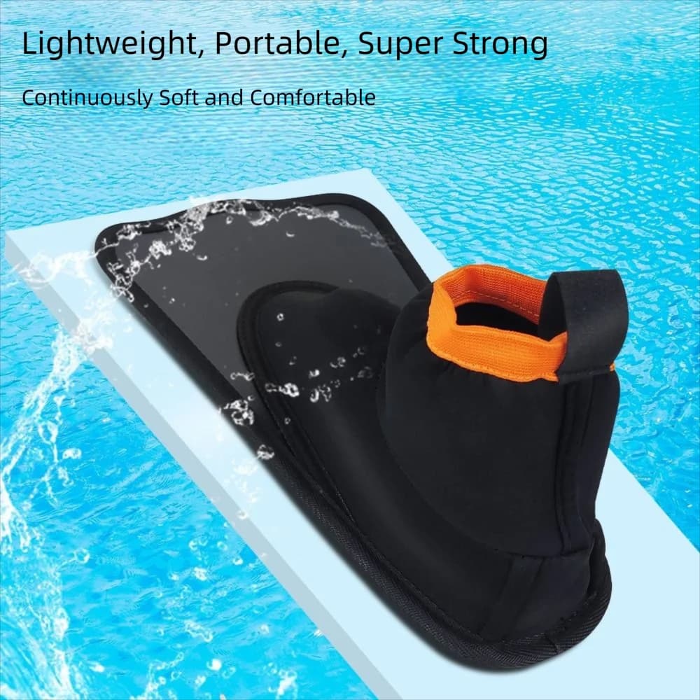 Pinne da Nuoto/Snorkeling con Design Avvolgente per Piedi, Traspiranti, Altamente Elasticizzate, Comode e Antiscivolo