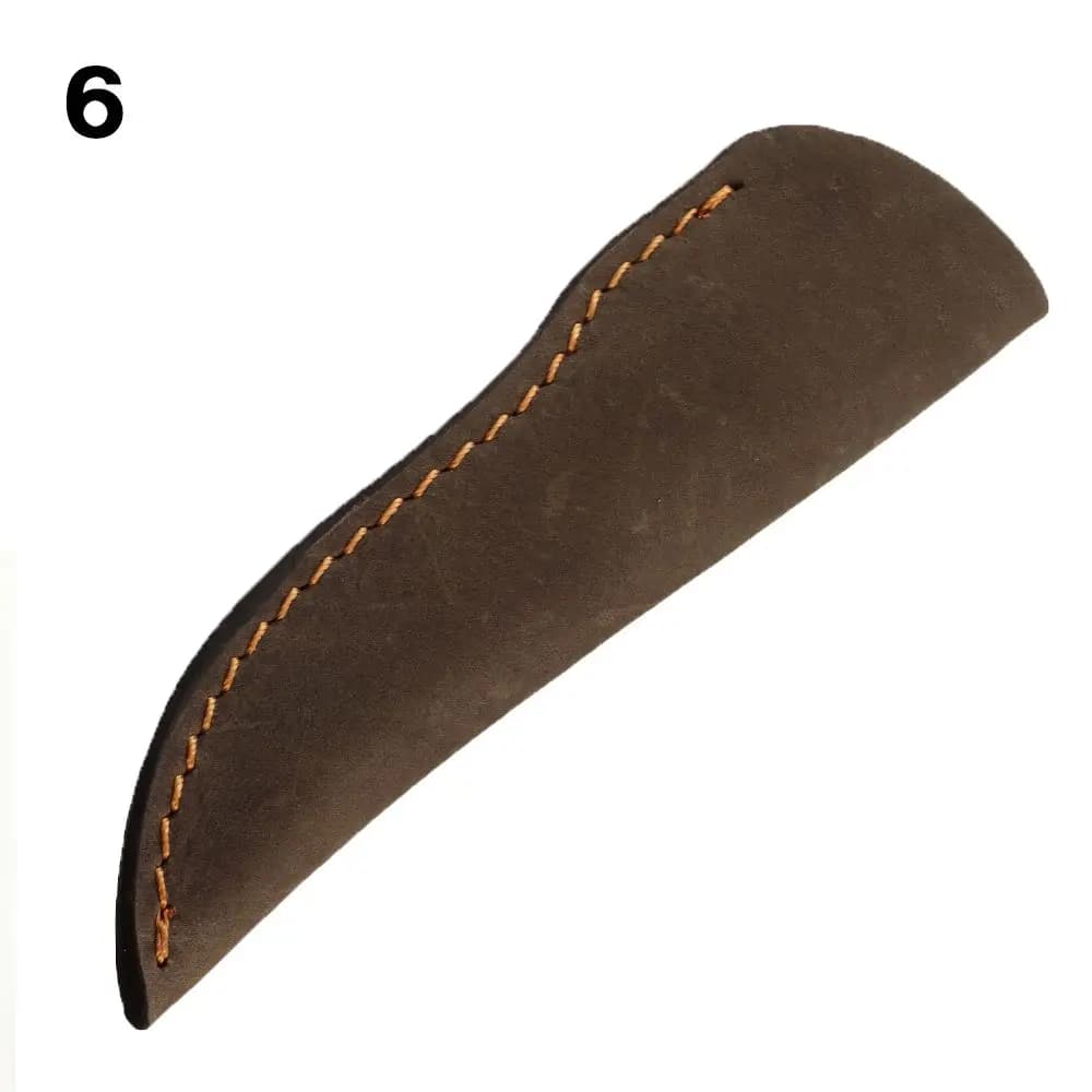 Fondina per coltello marrone Custodia per torcia da caccia tascabile Custodia per campeggio all'aperto Custodia per coltello pieghevole per cintura