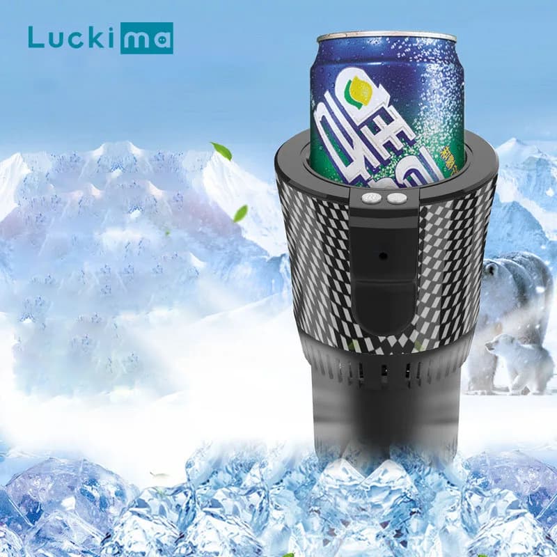 12V 110-240V tazza di riscaldamento per auto multifunzione Mini refrigerazione elettrica Thermos bottiglia di acqua per la casa regalo di viaggio all'aperto