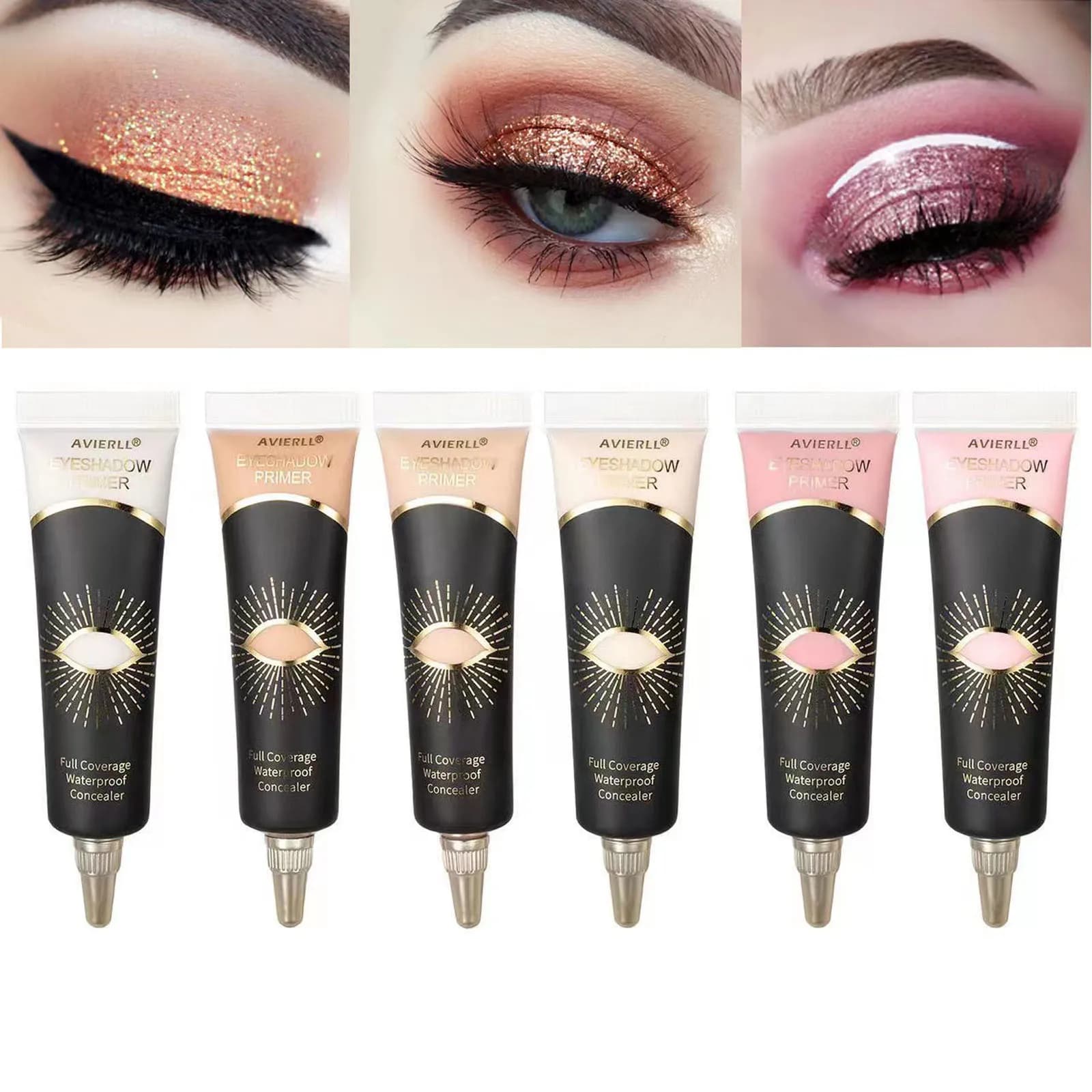 Long-term matte umbrella primer: Base for makeup waterproof eyes and total cover in the form of medium cream