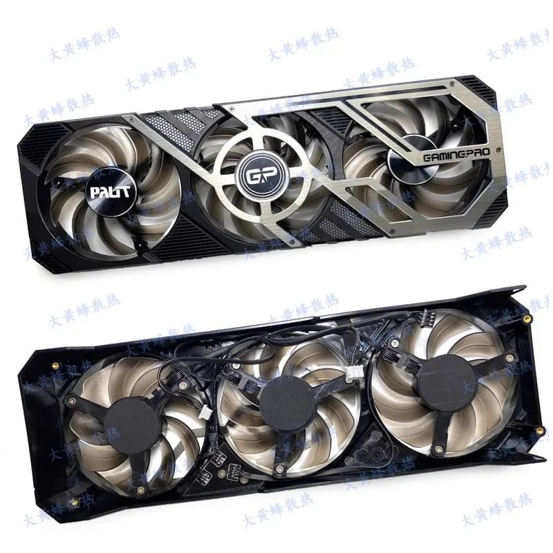 Nuova ventola di raffreddamento del guscio del telaio per scheda video PALIT RTX3080 RTX3080ti RTX3090 da 24 GB GamingPro OC
