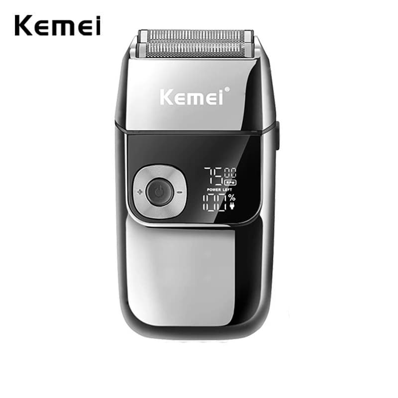 Electric Razor Multifunction Kemei for Barba and Hair, Lamina Razor for Man, Hot Head Shaving Machine KM-2026 2028 TX1
