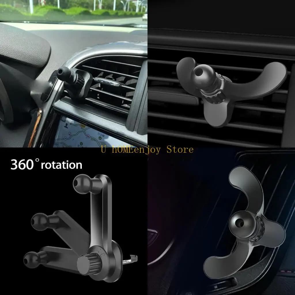 Adattatore clip per clip per clip avvio auto B0KF Universal da 17 mm per supporto per telefono per il supporto per il
