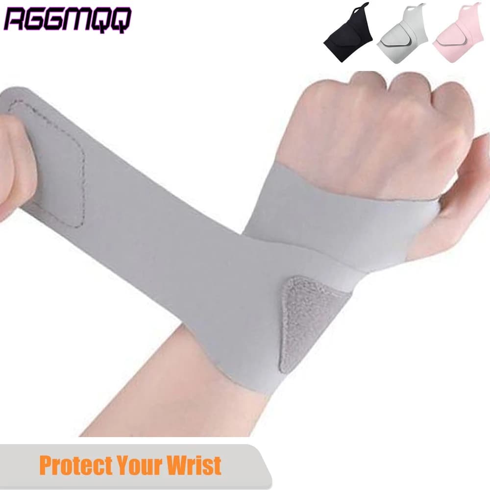 1PCS Wrist Brace - Ultra Thin Carpal Tunnel Support for Pain Relief from Arthritis- Adjustable Compression Wrist Wrap for Sports