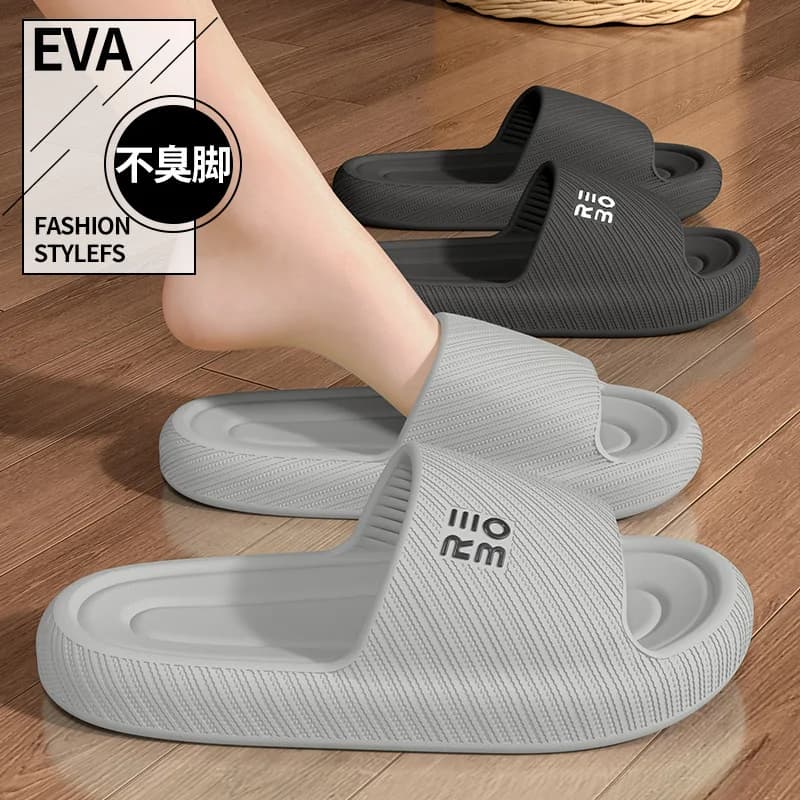 Pantofole moda estiva Scarpe da uomo Pantofole nuvola per donna Sandali piatti da casa Infradito da massaggio Coppie Scivoli da bagno per interni