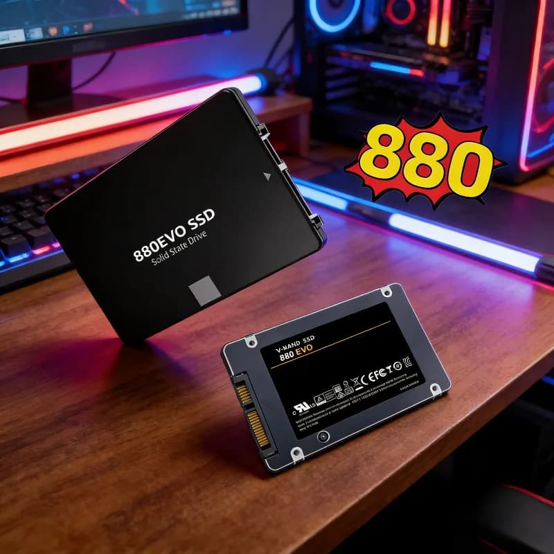 Nuovo SSD Lenovo 880 EVO 2TB 4TB Unità a Stato Solido Interna Disco Rigido SATA 3.0 MLC 2.5 Pollici per Laptop Desktop PC