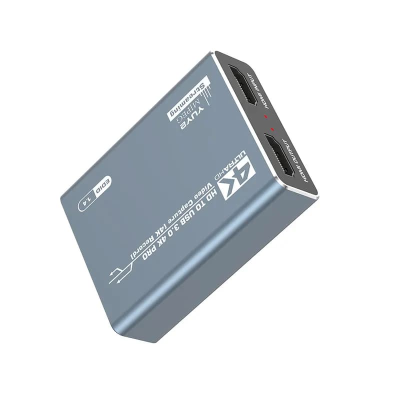 Scheda di acquisizione video compatibile HDMI Streaming live 4K Fotocamera dati USB 3.0 Console di gioco PS4 Set-Top Box Registrazione Acquisizione audio