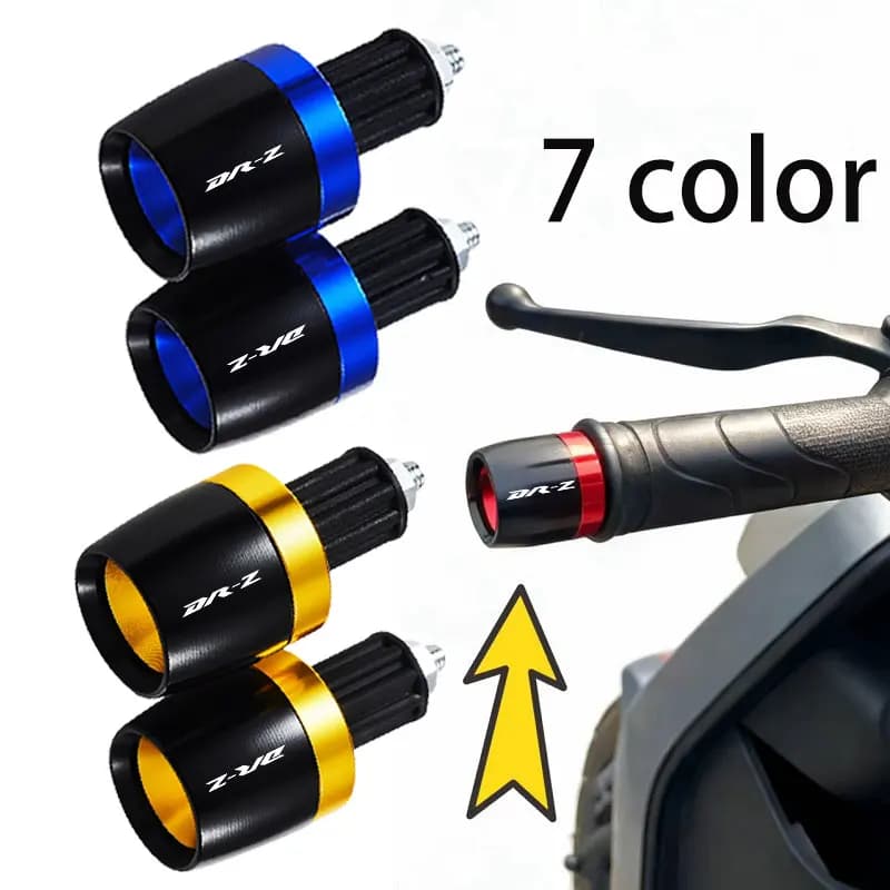 1 Pair Universal Motorcycle For Suzuki DRZ250 DRZ400E DRZ400S DRZ400SM DRZ 400 E/S/SM DR-Z400 Handle Bar Ends Grips CNC