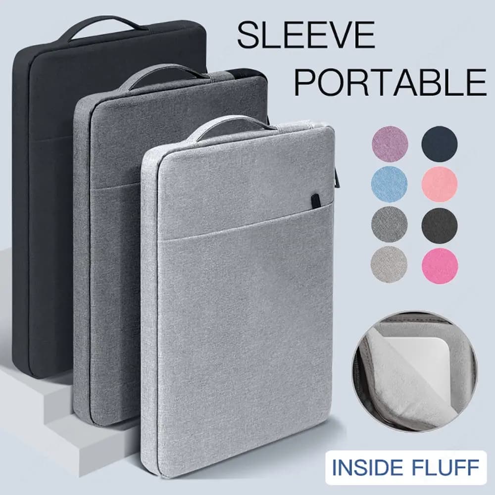 Borsa per laptop, custodia per notebook, cover per Apple Macbook Pro Air Xiaomi Huawei HP Dell Lenovo 11" 14" 15.6 pollici, borsa per computer
