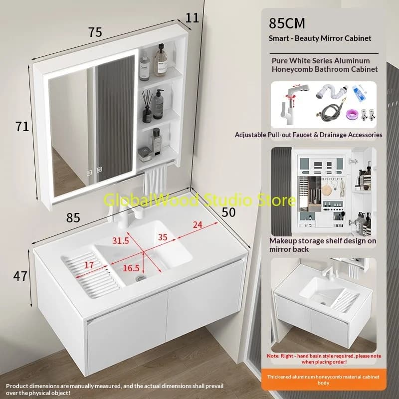 Armadietto salvaspazio Armadi da cucina Armadietto da bagno Vanity con lavandino Armadi economici in offerta Organizzatore Spazio mobili