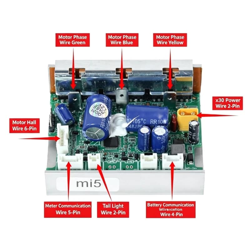 A2UC 350W Kickscooter Electric E-Scooter Main Board for Routine Repair Use Part
