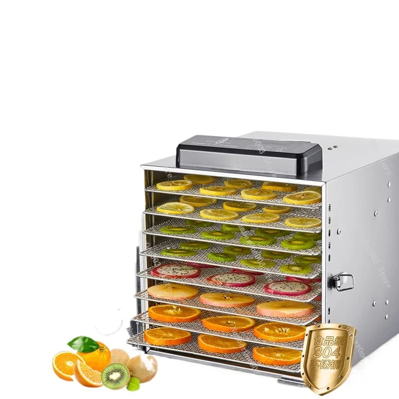 Fruit Dryer Food Household Commercial Food Fruit Tea Melts Beans And Vegetable Air Dryer Large And Small Dried Fruit