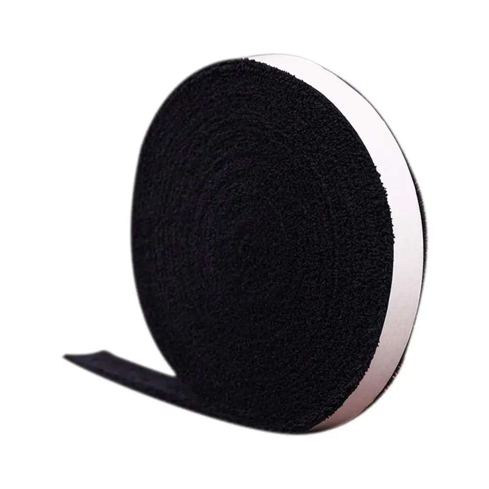 Durable Badminton Racket Towel Tape Polyester Sweat Absorption Tennis Racket Overgrips Tape Non-slip Tape Band 5M