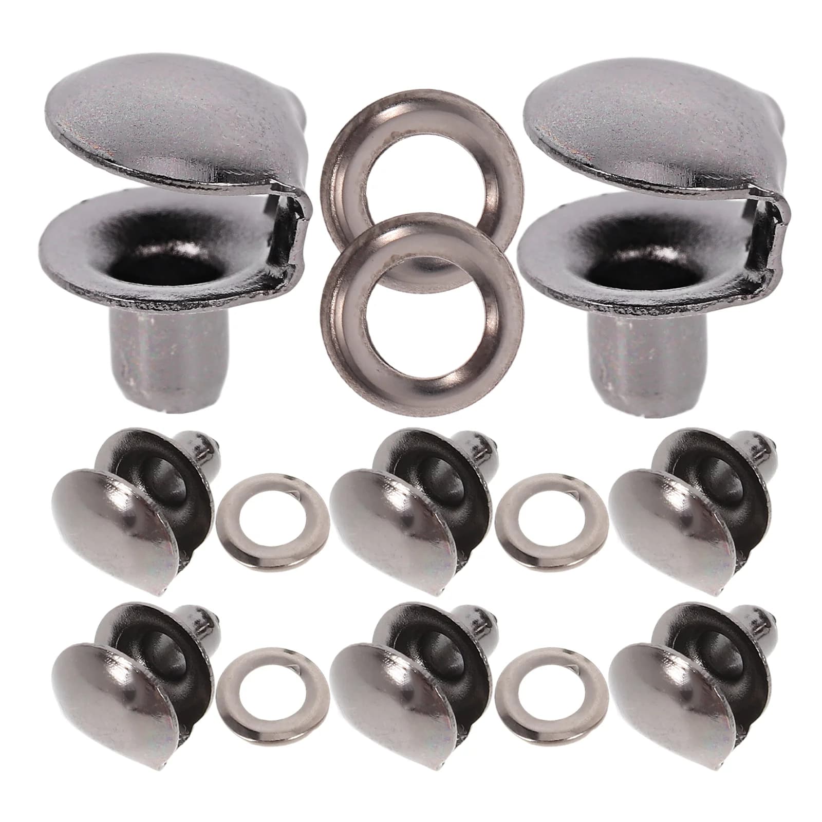 10 pezzi ganci per lacci veloci con fibbia per scarpe lacci neri stivali da trekking forniture per lacci scarpe fibbie strumento per arrampicata