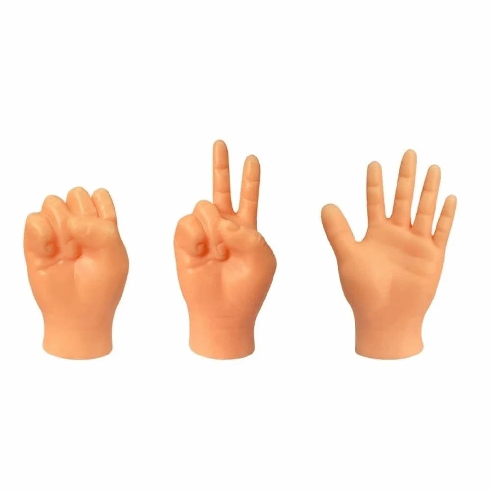 Set di 3 Marionette da Dito per Gatti, Forma Originale, Resistenti ai Morsi, Mini Guanto Divertente per Interazione con Gatti