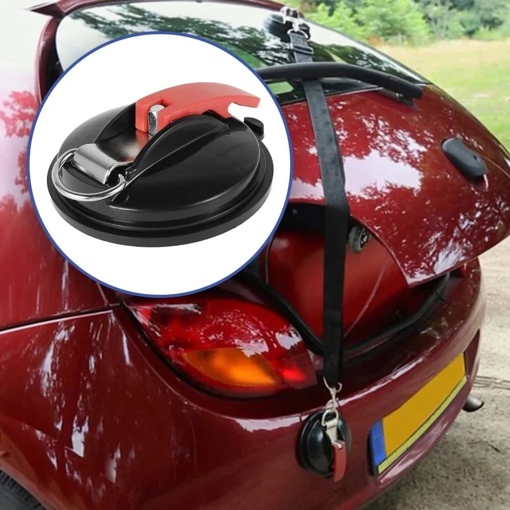 Ultimo Modello di Potente Ancoraggio a Ventosa con Gancio a S, Supporto Multifunzione per Auto e Tende