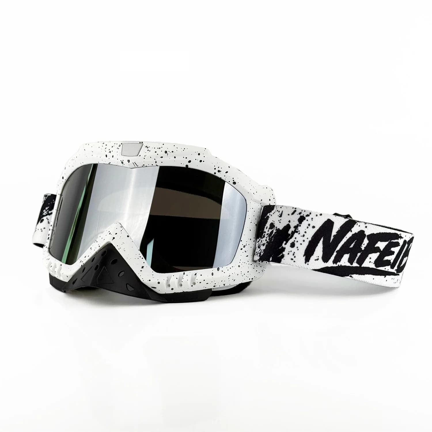 Occhiali da Motocross Antivento Antiappannamento con Protezione UV per Sport all'Aperto, Moto, MTB e Sci