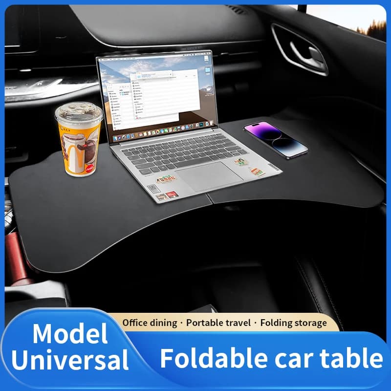 Universal Portable Car Table Steering Wheel Eat Work t Drink Coffee Goods Holder Tray Laptop Computer Desk Stand Seat