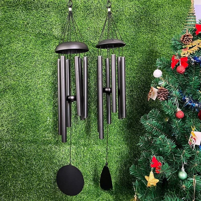 New Aluminum Pipe Wind Chimes Metal Memorial Pendant Gift