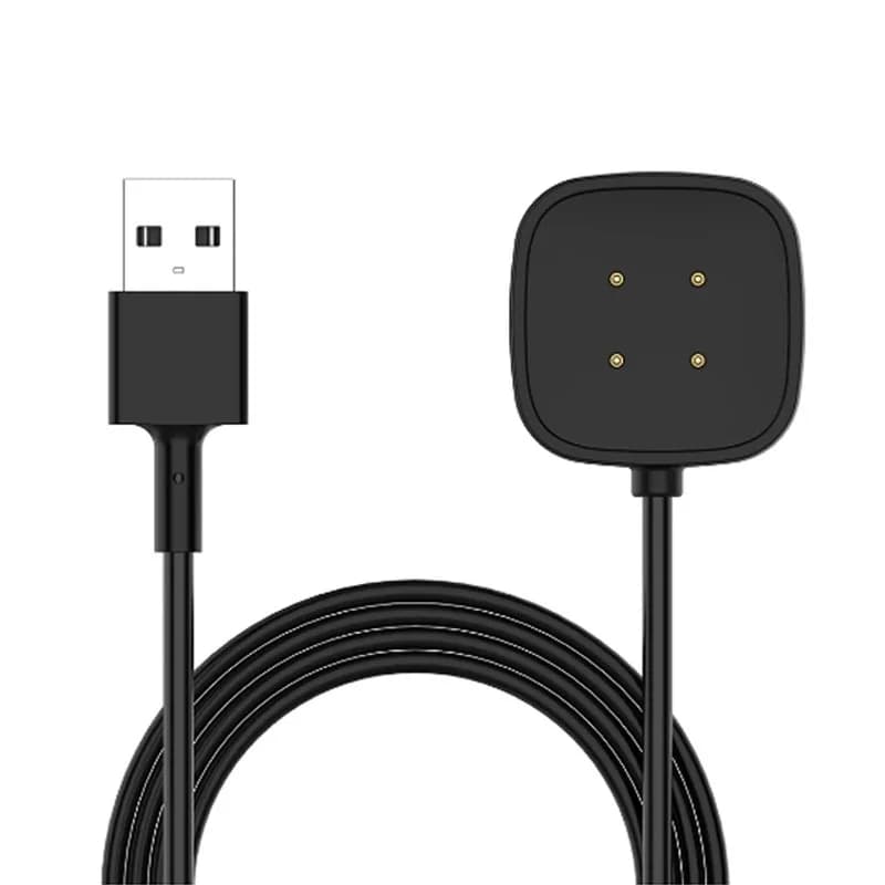 Charger USB Charger Smart Watch Charging Cable Base Accessories 1m for Fitbit Sense/Sense 2/Versa 4/Versa 3
