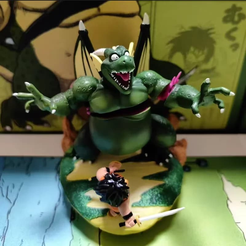 Nuova Action Figure Dragon Ball Yajirobe Vs Cymbal GK, Modello in PVC, Statua da Collezione per Scrivania, Regalo di Compleanno per Bambini