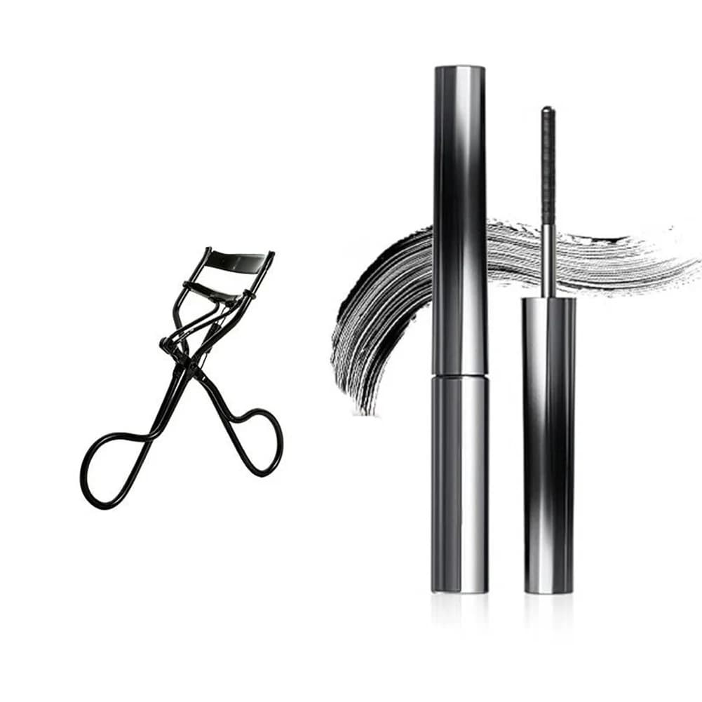 Washable metal mascara with folding Mascara with iron wand Mascara in long lasting waterproof metal and without smearing