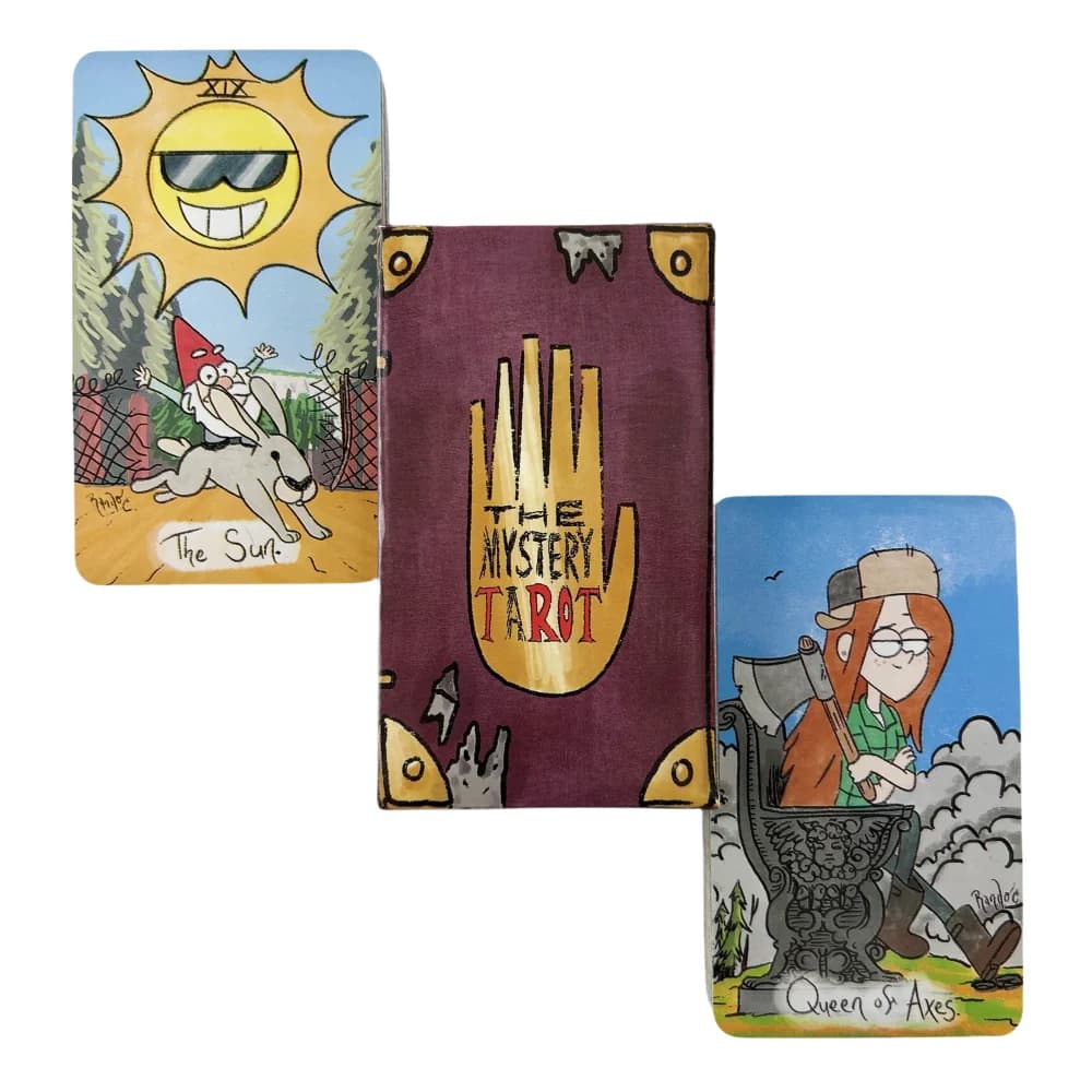 The Mystery Tarot Cards 78pcs Fate Fortune Telling Divination Party Tabletop Board Game Cards