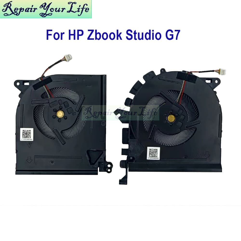 Ventola di raffreddamento per Laptop CPU GPU per HP ZBook Studio G7 M14876 M14877-001 ND85C22 ND85C23-19J05 Notebook VGA Cooler ventole del radiatore nuovo