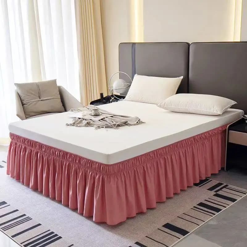 Bed Cover Without Bed Sheets, Lace Bed Covers, Bed Edge Protection Unit Princess Style