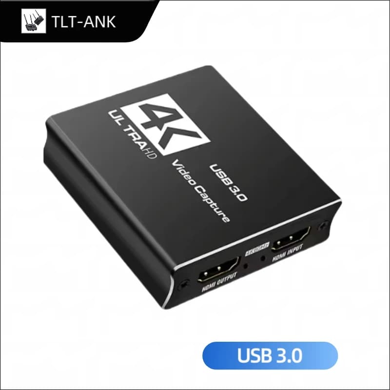 USB3.0 Acquisizione Video Scheda HDMI Box 4k 60hz HDMI Scheda Video USB Grabber Card Con loop out Per Streaming Live per Ps5 Xbox PC