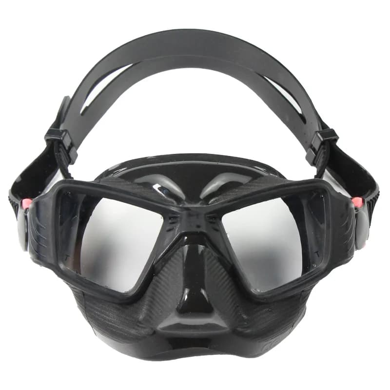 Professional Swimwear for Adults with Tempered Glass Lens, Metal Frame, Diving Mask and Snorkeling