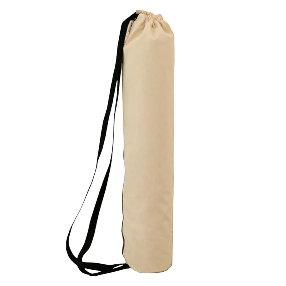 Yoga Mat Bag, Wear Resistant Canvas Backpack with Wide Hinge and Drawstring for Easily Repoult