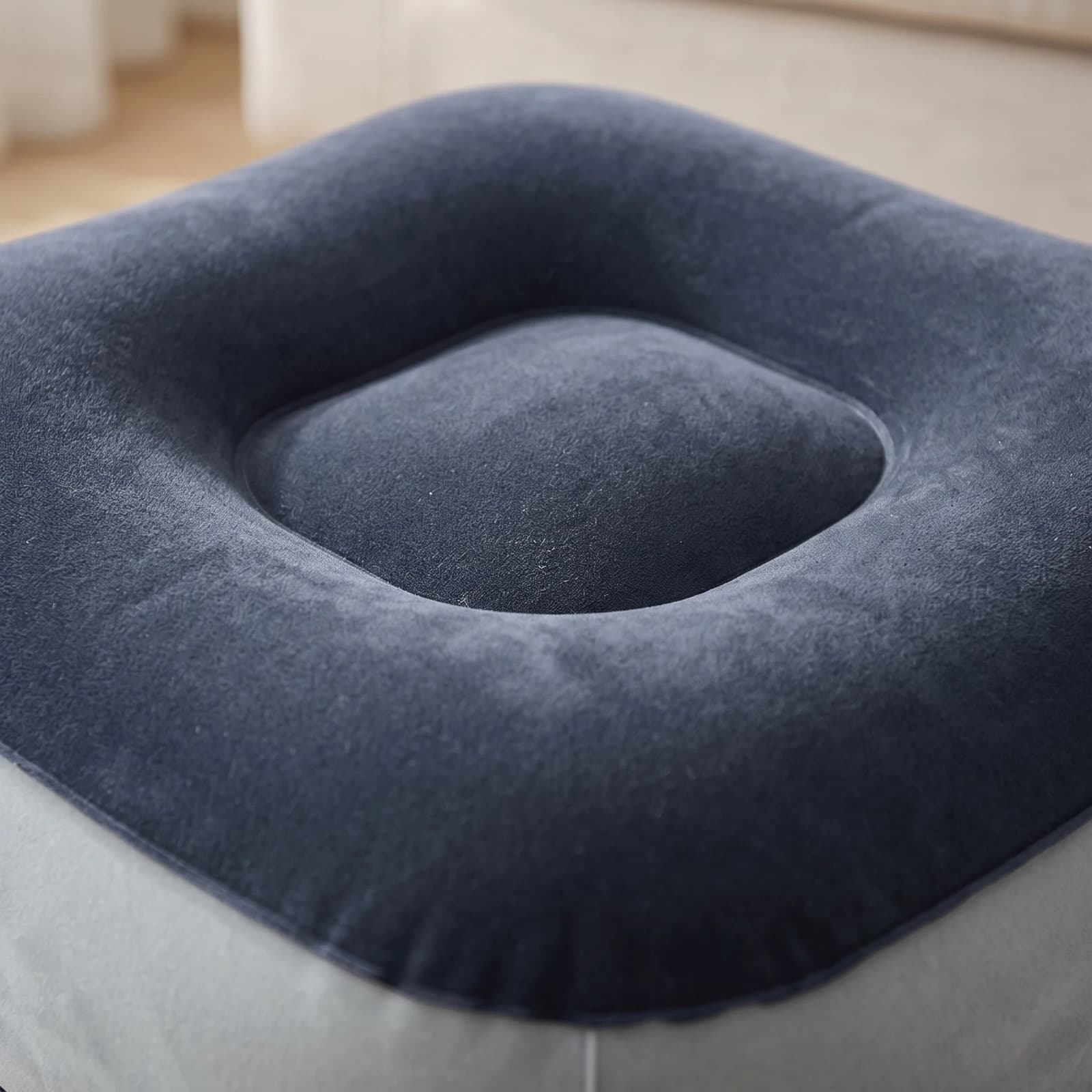 Inflatable Footrest Cushion Portable Inflatable Leg Rest Pillow Foot Rest Pillow Lightweight Furniture Quick Inflation