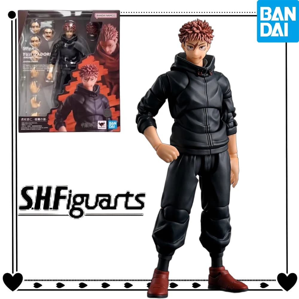 100% Autentico Disponibile Originale Bandai S.H.Figuarts Jujutsu Kaisen Itadori Yuji Action Figure Anime da Collezione Modellino Giocattolo