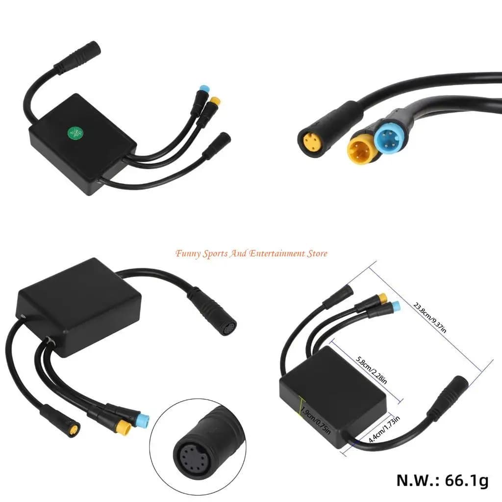C4DE Scooter elettrici 12V LED Controlli Scheda luminosa Connettore ricambio per sistema illuminazione per scooter