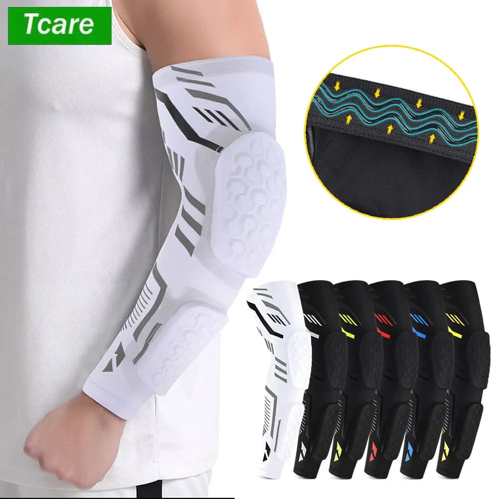 1 pcs Professional padded sleeves Anti-shocket elbow Pads Compression Pads Protection Basketball Support New